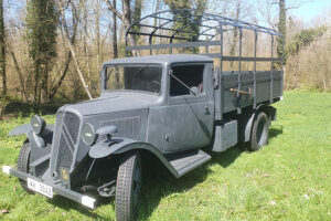 Le camion allemand, Citroën U23 de l'association les Vers de Gris.
